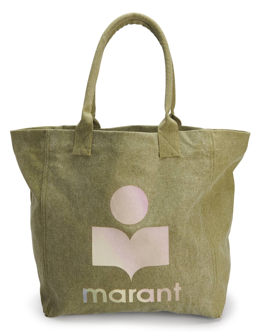 Isabel Marant Yenky Degraded Canvas Shopper Tote Bag | Neiman Marcus