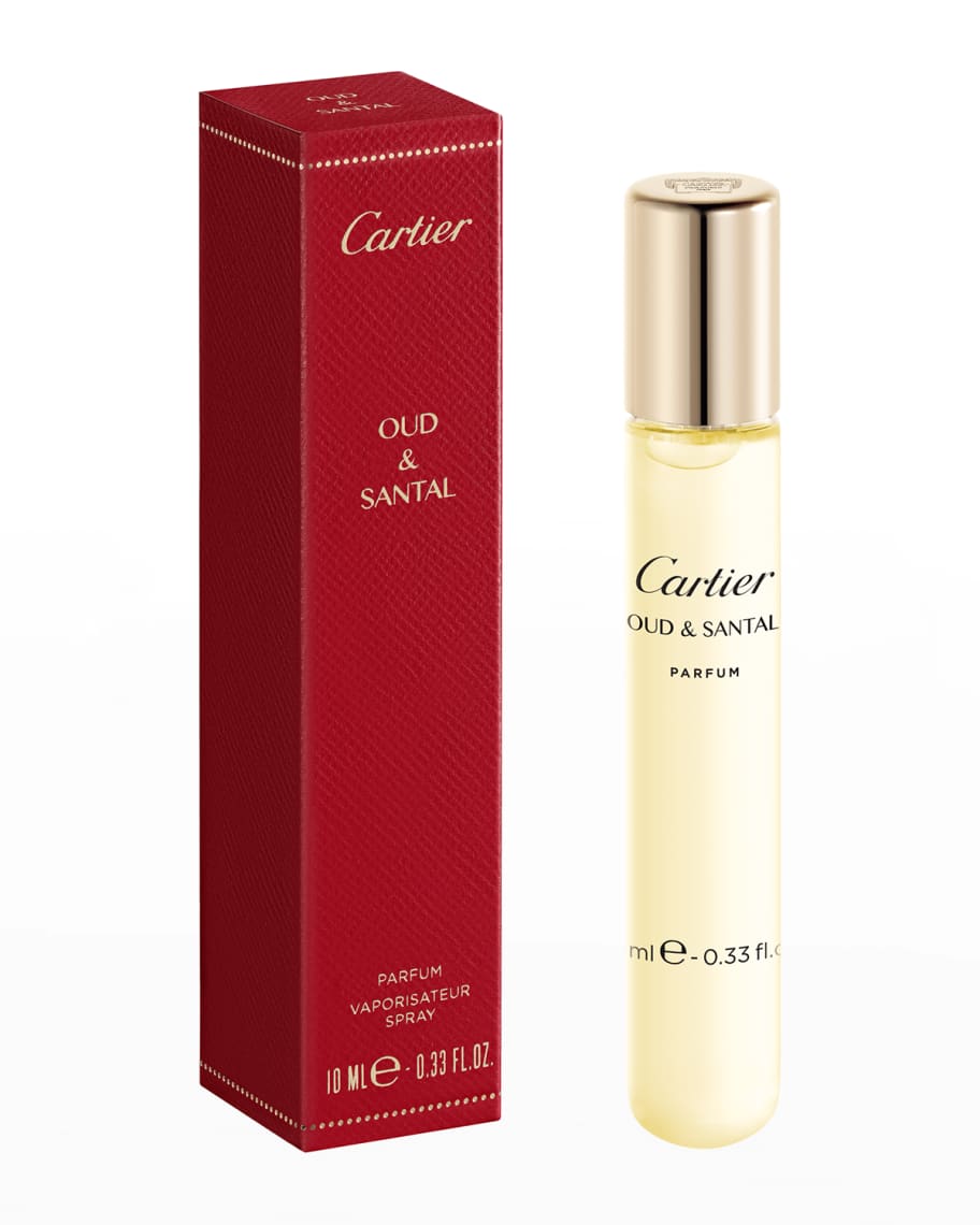 Cartier 10 mL Oud & Santal Travel Spray, Yours with any $150