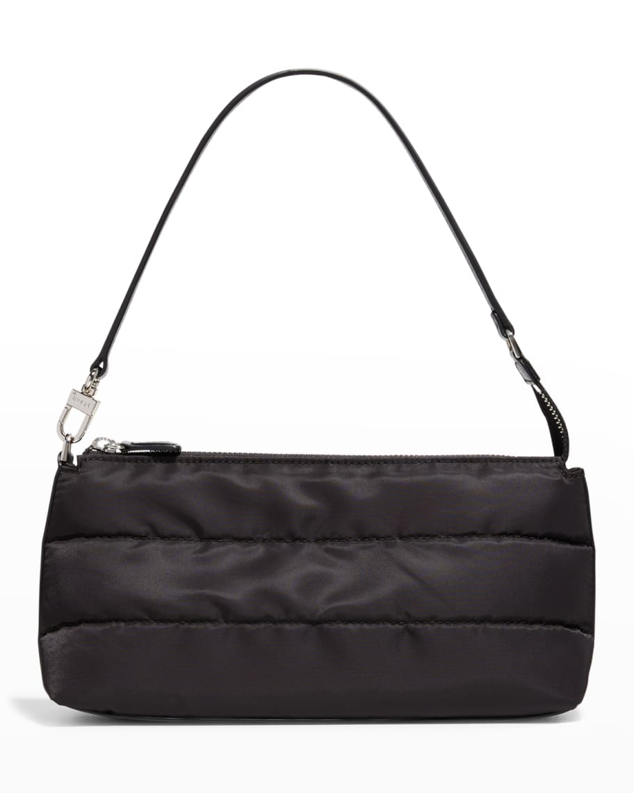 STAUD Kaia Quilted Nylon Shoulder Bag Neiman Marcus
