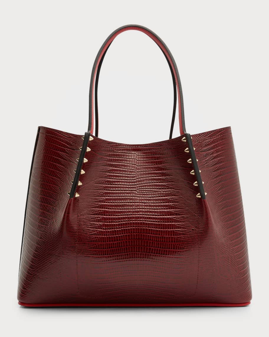 Christian Louboutin Cabarock Small in Lizard Embossed Leather