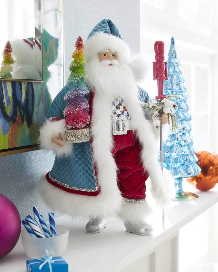 Neiman Marcus Bright Holiday Santa Decoration