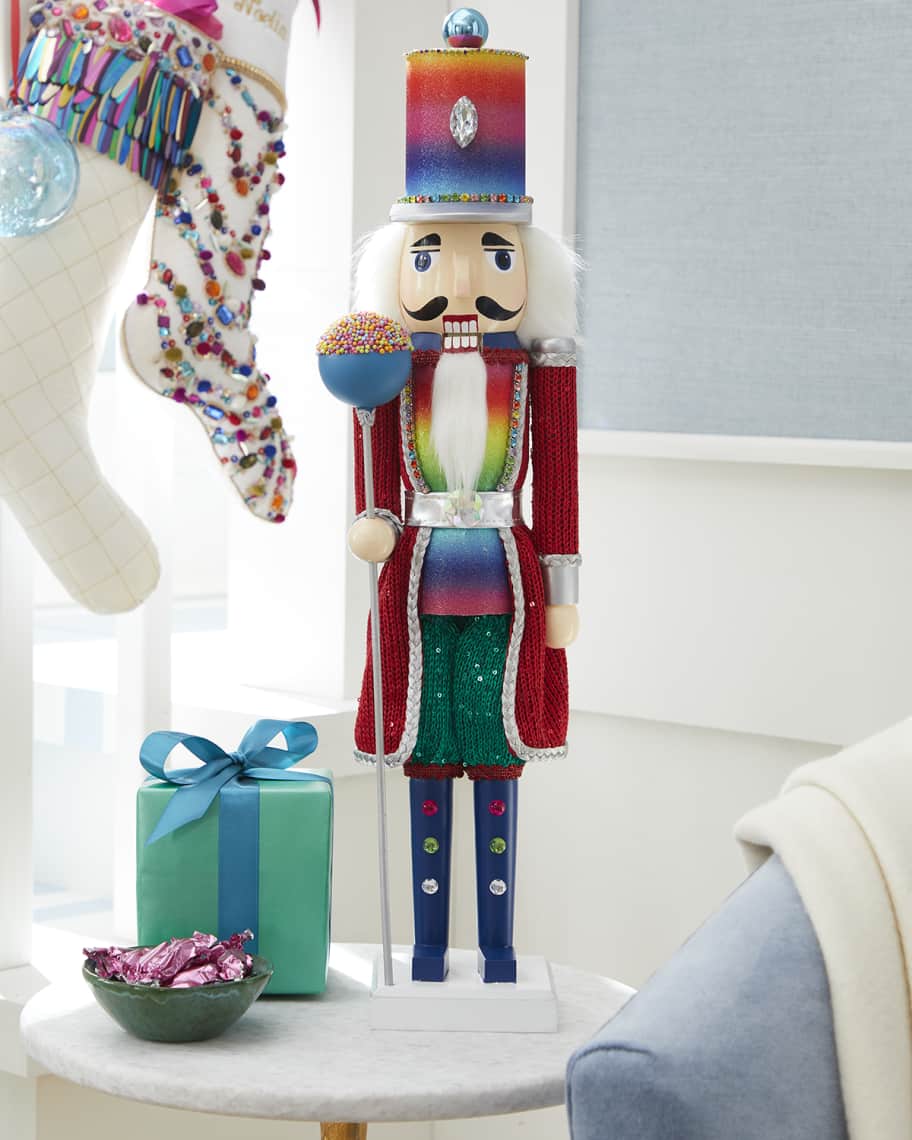 Neiman Marcus Bright Holiday Nutcracker Decoration Neiman Marcus