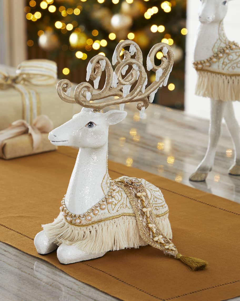 Katherine's Collection 11" Comfort And Joy Winter Reindeer Neiman Marcus