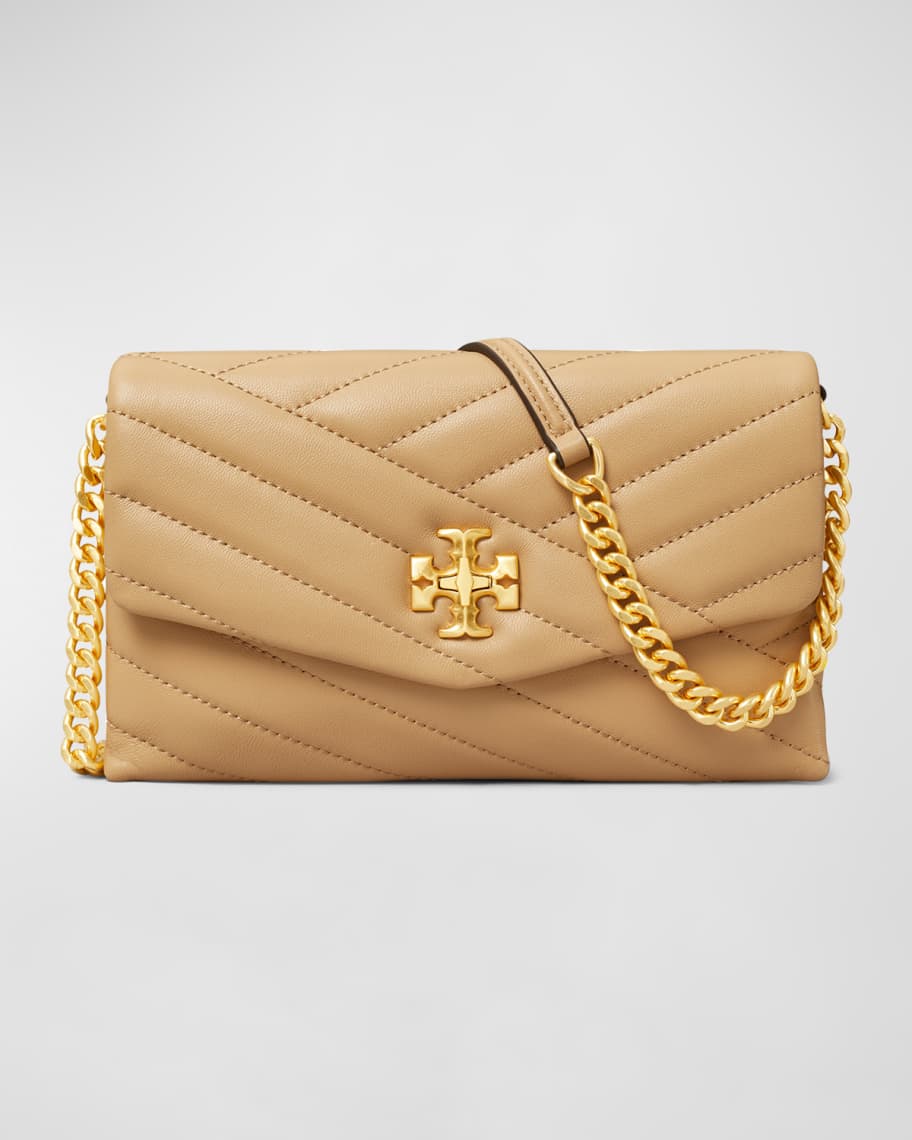 Tory Burch Kira Chevron-Quilted Leather Crossbody Bag | Neiman