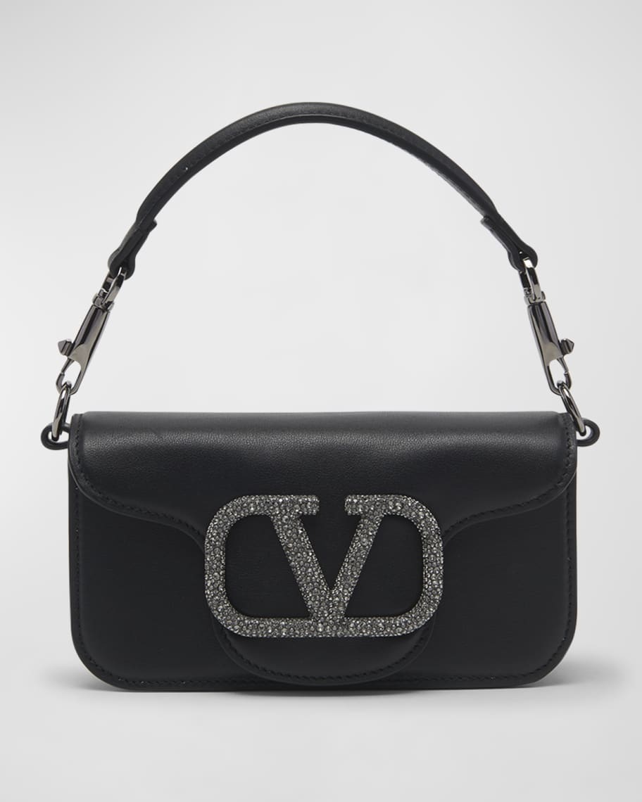 【VALENTINO】24SS★LOCO leather-trimmed  ラフィア バッグ Valentino Garavani Leather Loco Shoulder Bag | Harrods US