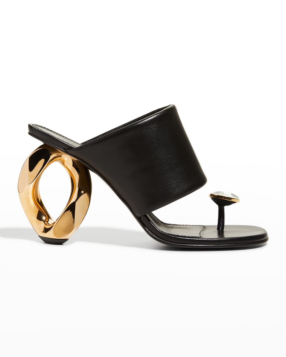 JW Anderson Diamond Thong Slide Sandals | Neiman Marcus