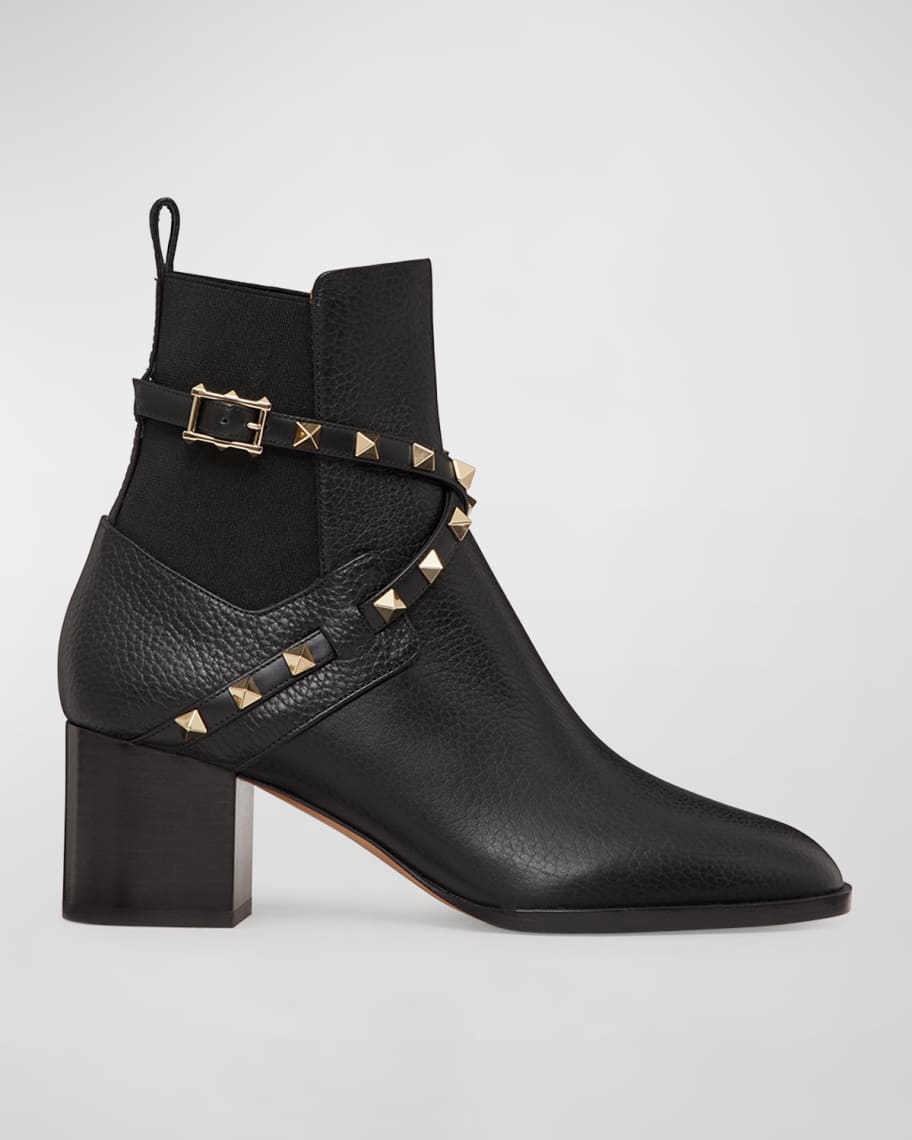 Rockstud clearance ankle boots