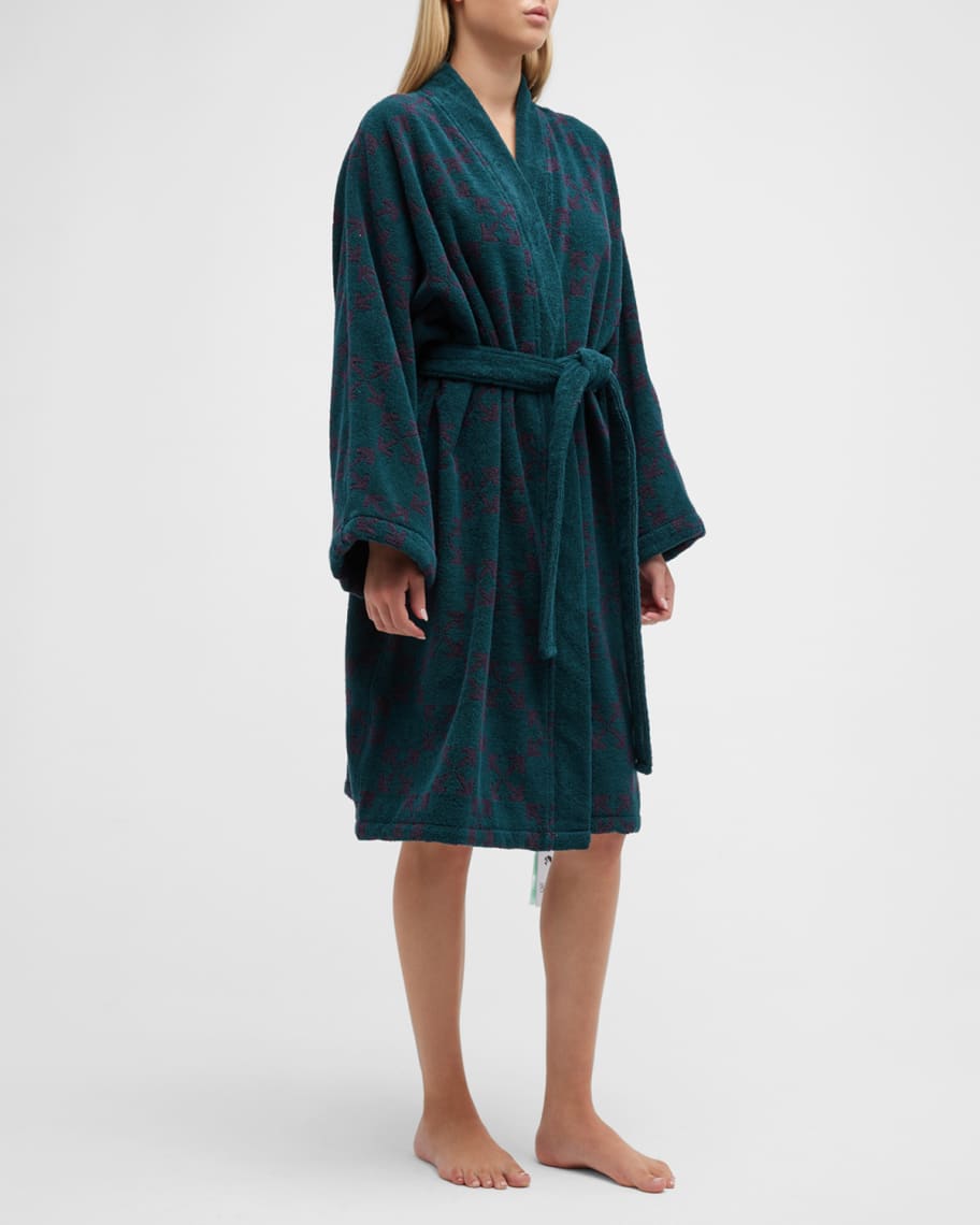 OffWhite Arrow Pattern Bathrobe Neiman Marcus