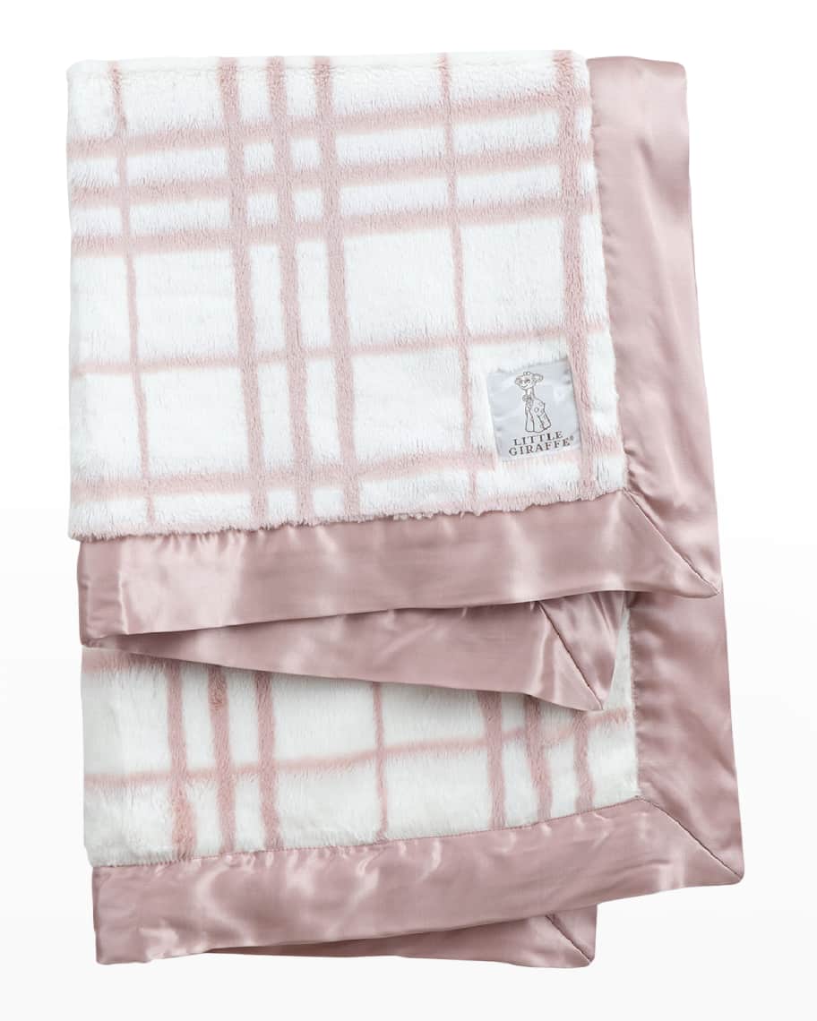 Baby Bee Luxe Blanket Plush - Pewter