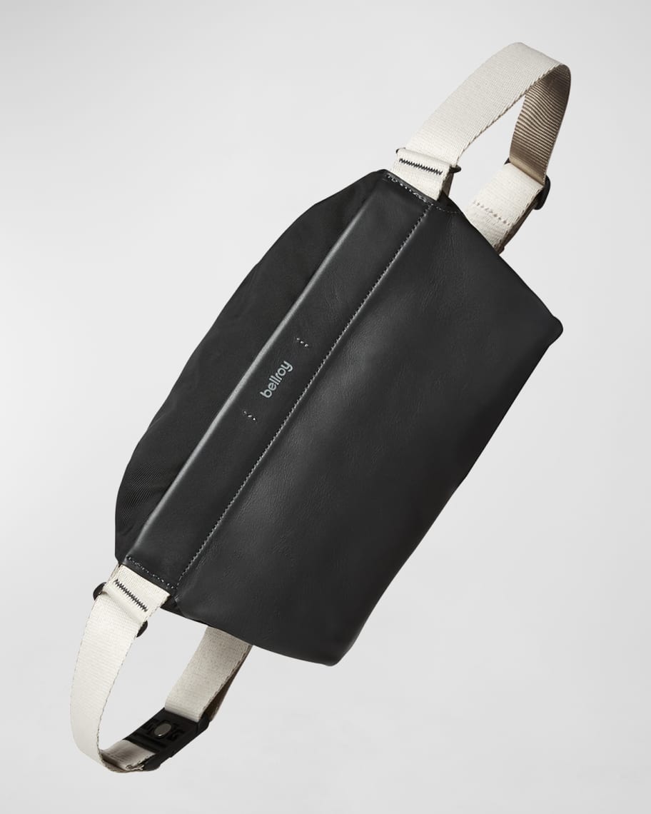Bellroy Men's Mini Sling Premium Leather & Nylon Belt Bag | Neiman Marcus