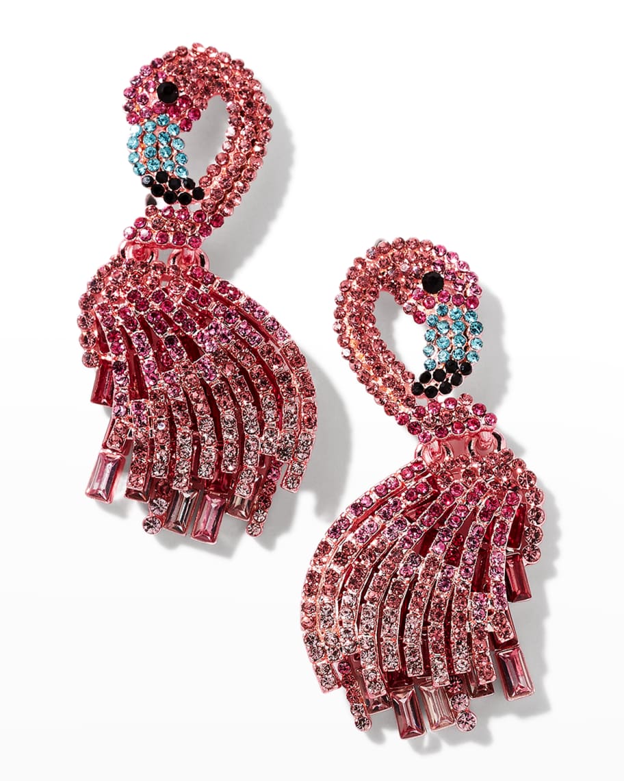 Flamingo earrings hotsell baublebar