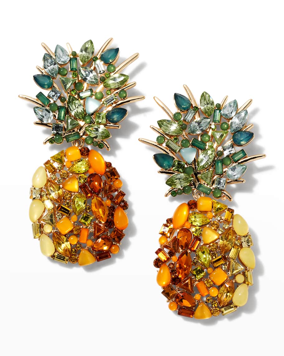 Baublebar pineapple earrings sales