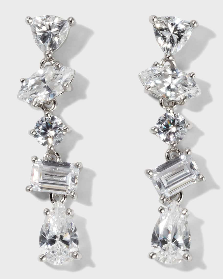 Cz by kenneth jay lane earrings deals