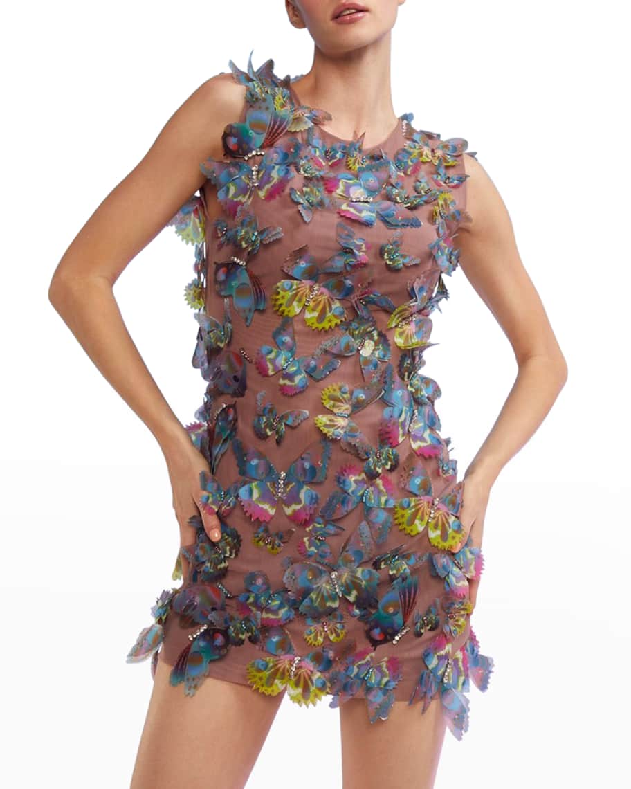 Bella Sequin Applique Dress – Cynthia Rowley