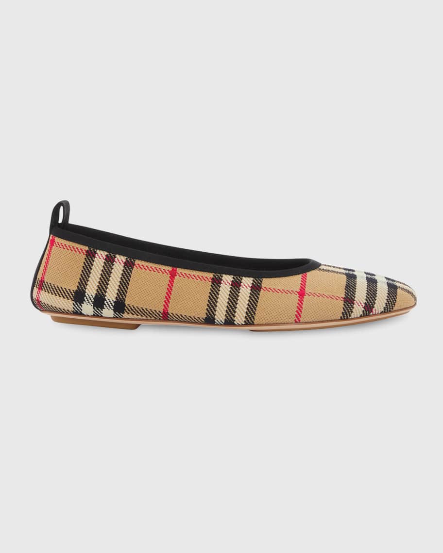 Burberry woven flats store