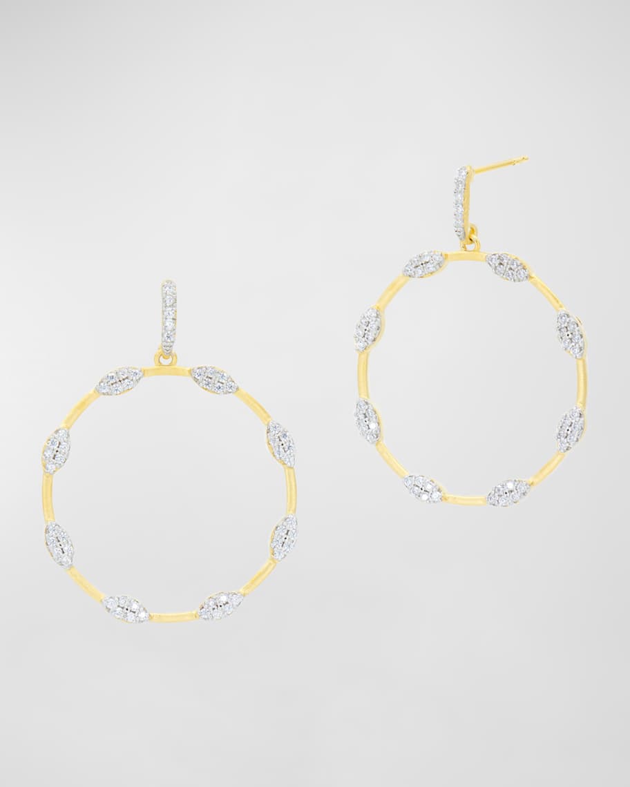 FREIDA ROTHMAN Oval Hoop Earring main image 1