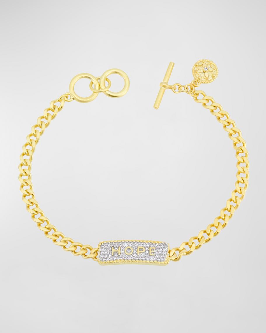 Freida Rothman Hope Chain Link Bracelet | Neiman Marcus