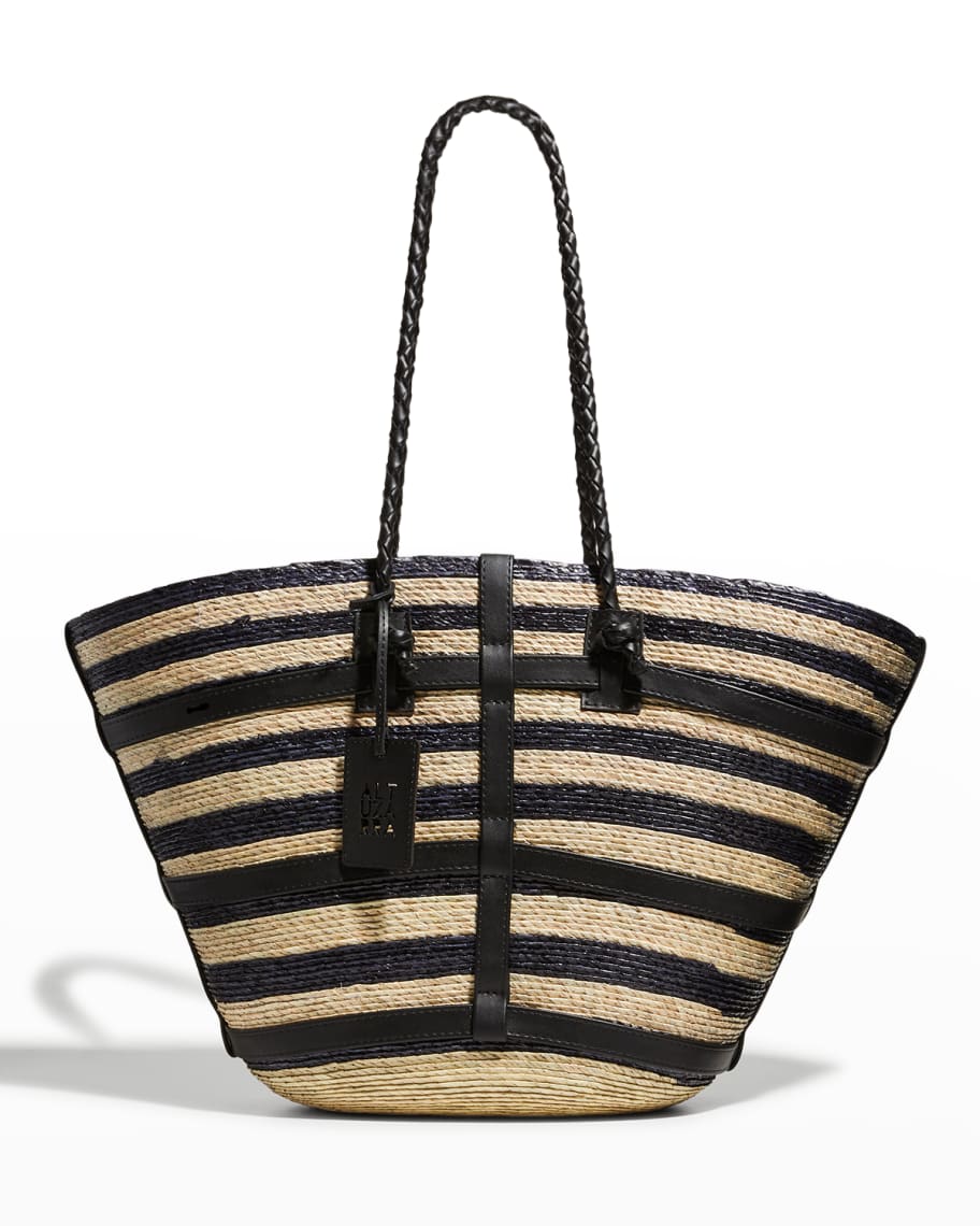 Altuzarra Watermill Large Striped Tote Bag | Neiman Marcus