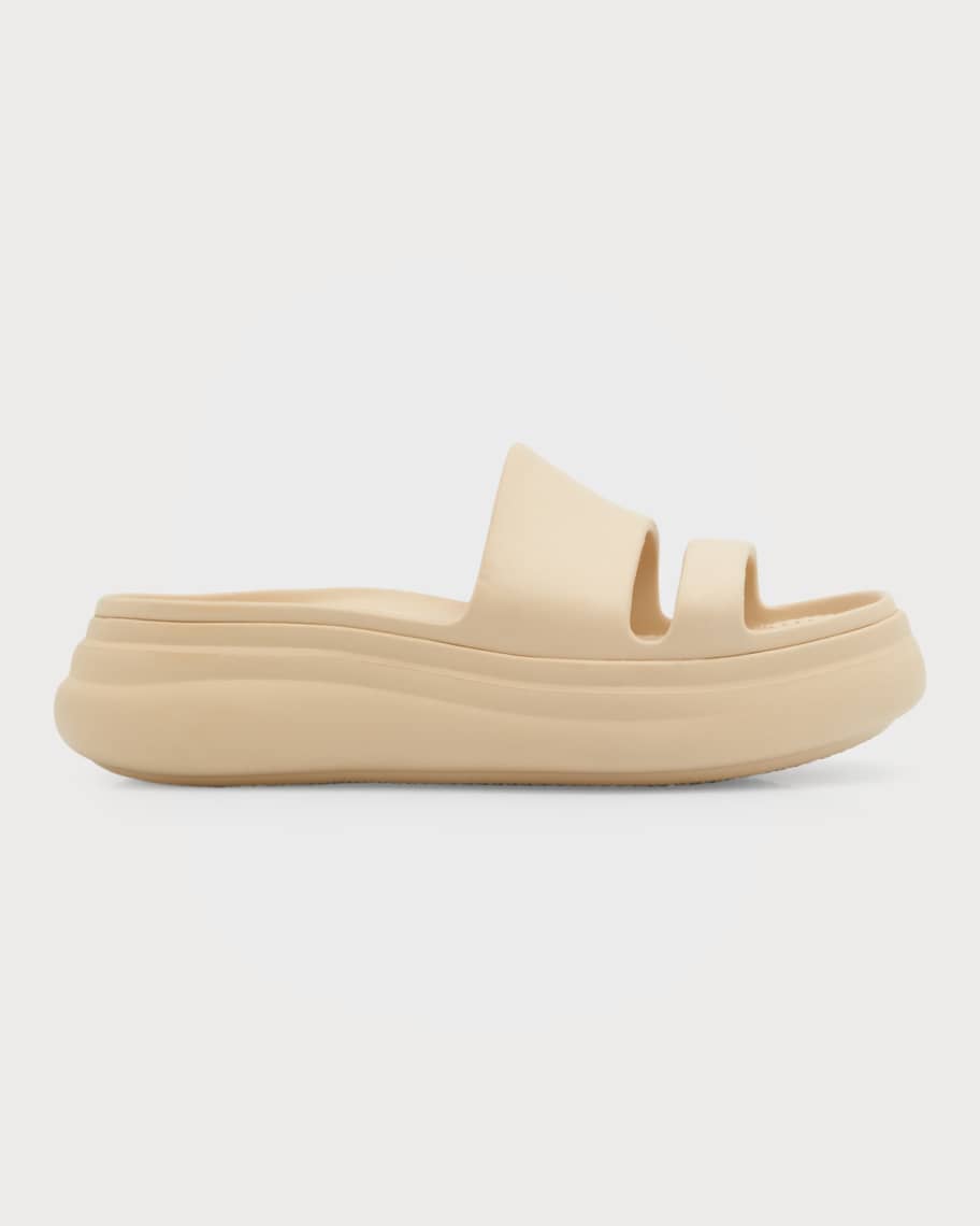 Rag & Bone Brixley Rubber Slide Flatform Sandals | Neiman Marcus