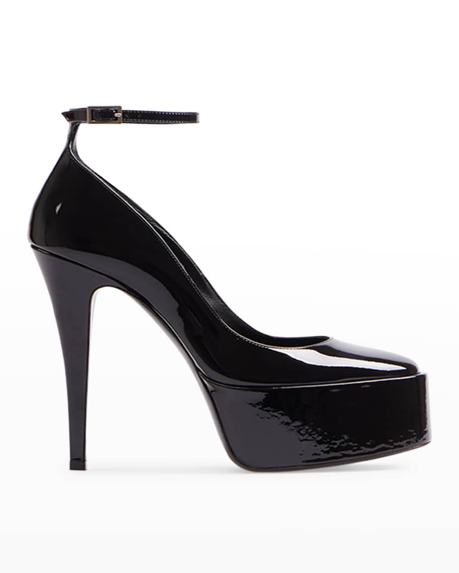 platform ankle pumps