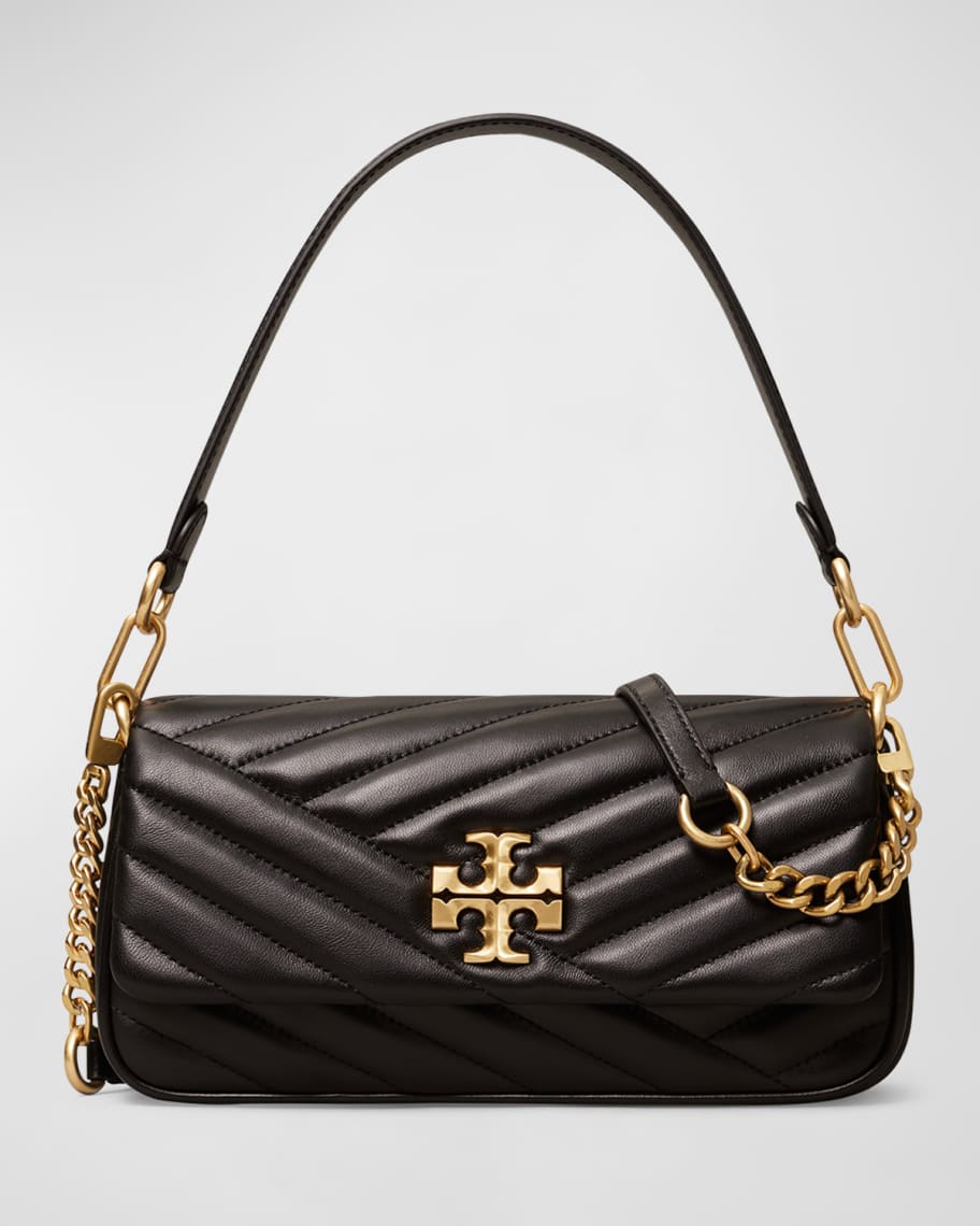 Tory Burch Small Kira Chevron Woven Flap Shoulder Bag