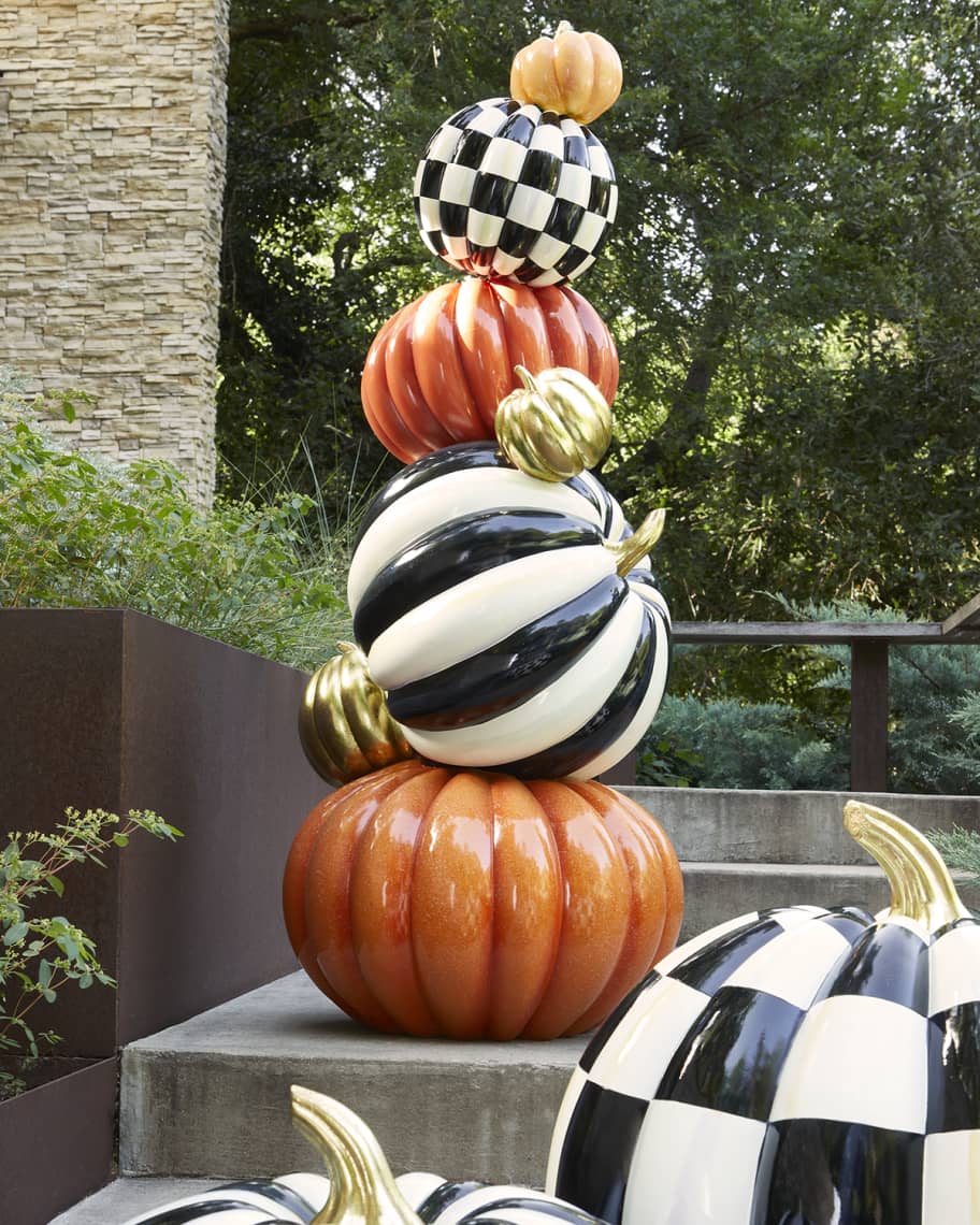 MacKenzieChilds Pumpkin Patch Trophy Topiary Neiman Marcus