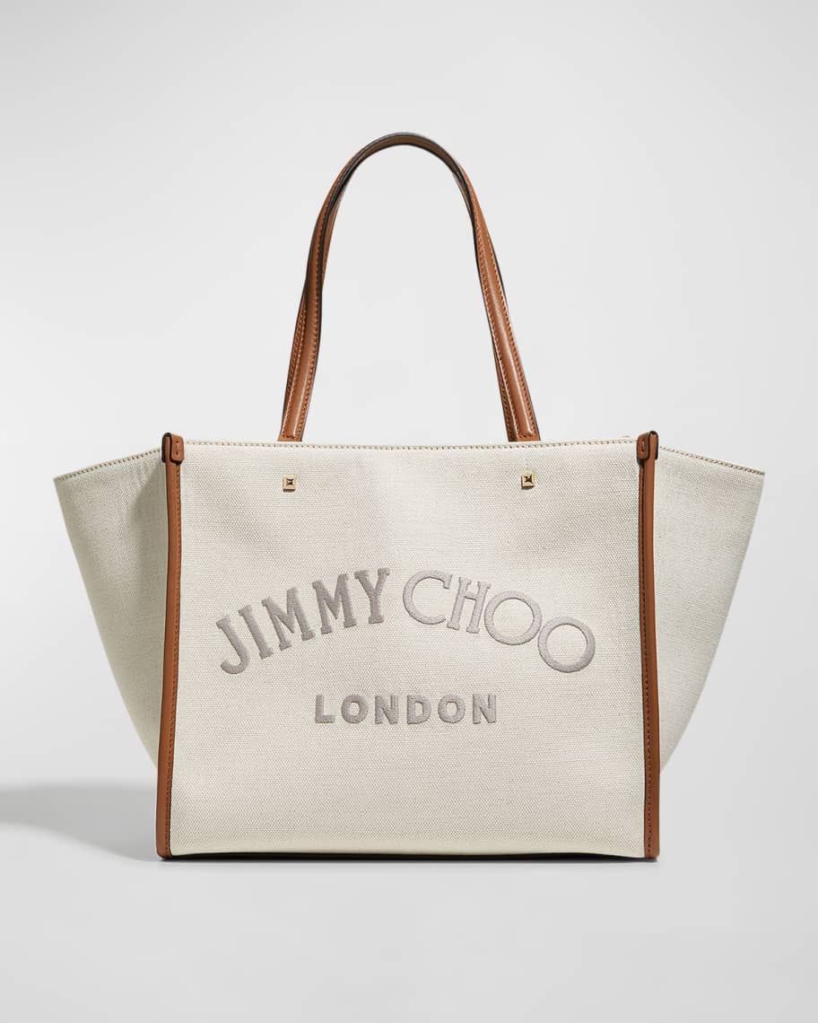 Patent Fabric☆JIMMY CHOO☆VARENNE S 2wayトート BLACK/WHITE JIMMY CHOO ジミーチュウ トートバッグ Avenue S Tote ブラック