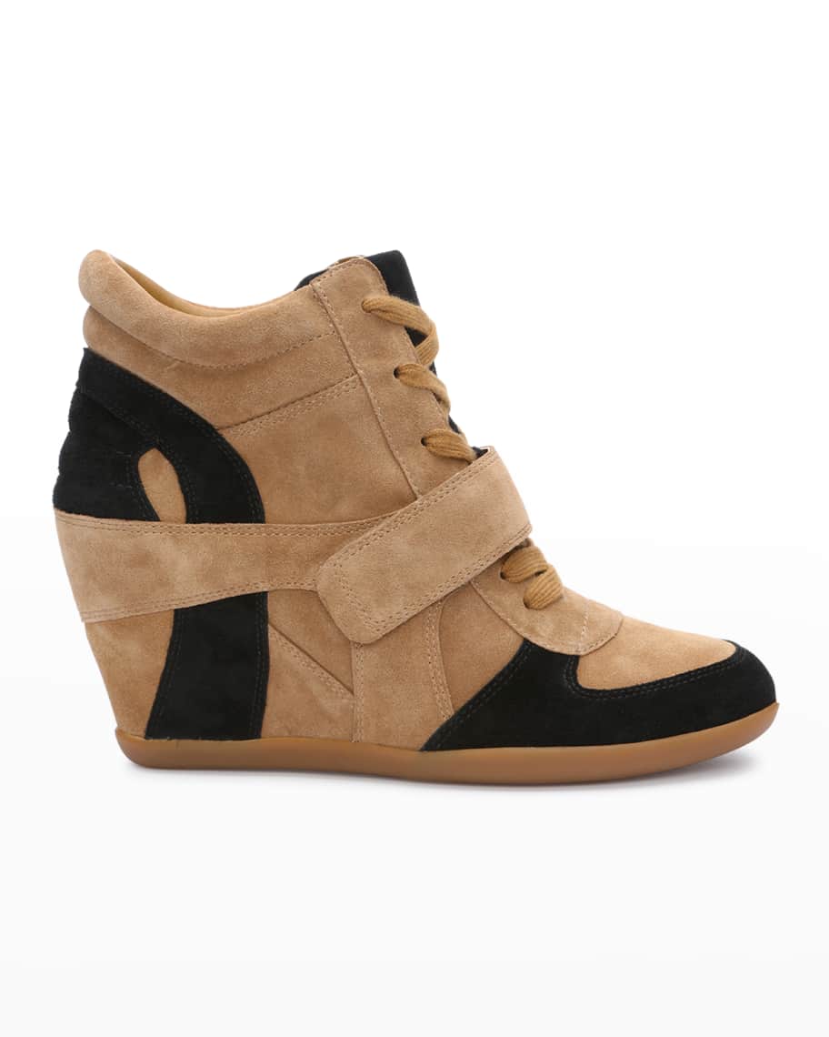 markør Creed Modstand Ash Bowie High-Top Wedge Fashion Sneakers | Neiman Marcus