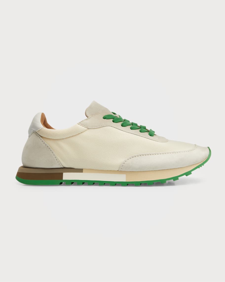 THE ROW Owen Suede Runner Sneakers | Neiman Marcus