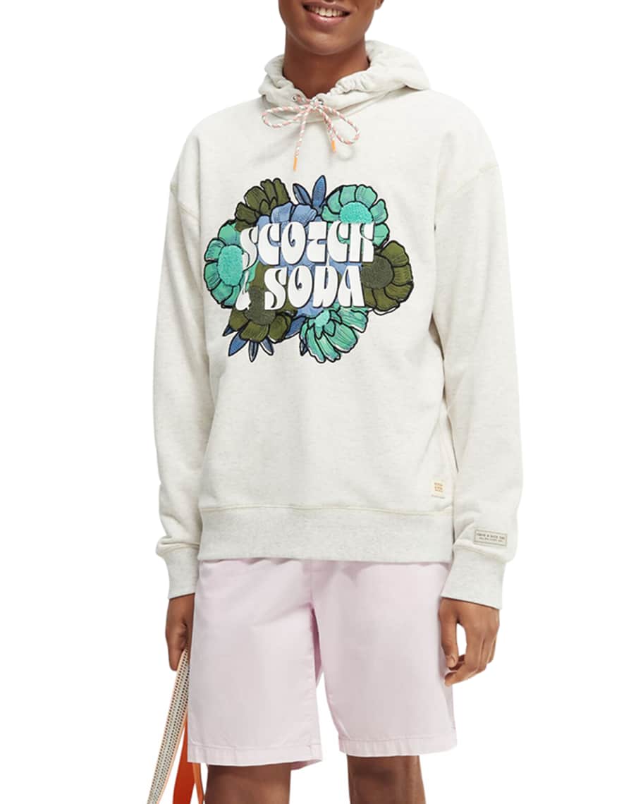 Scotch and soda marble hoodie clearance