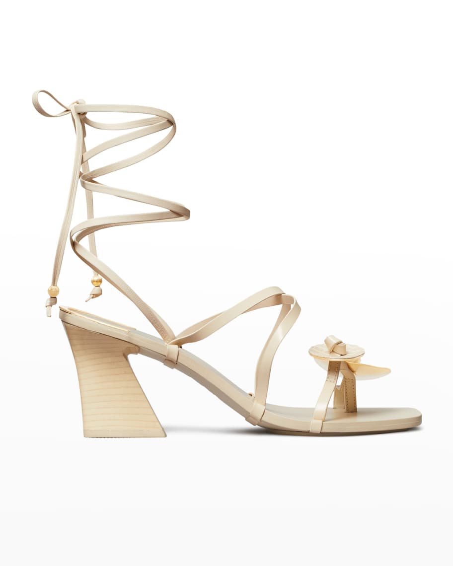 Tory burch best sale ankle wrap sandals