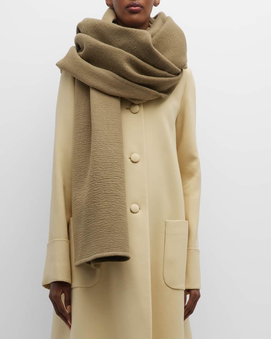 アクセサリーその他 THE ROW BISBEE WOOL BLEND REVERSIBLE SCARF The Row Bisbee wool-blend twill scarf | netaporter | REVERSIBLE