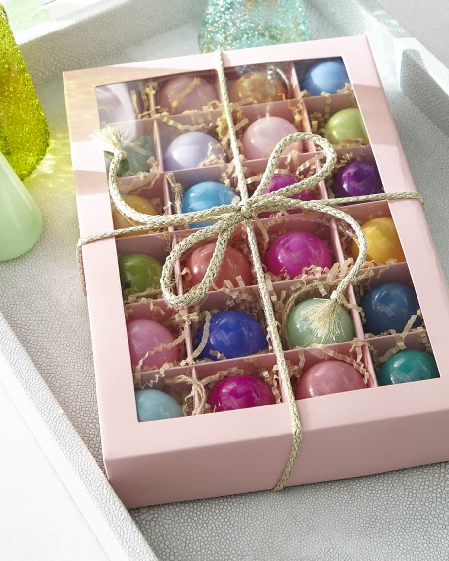 Glitterville Ball Christmas Ornaments Box, Set of 24 Neiman Marcus