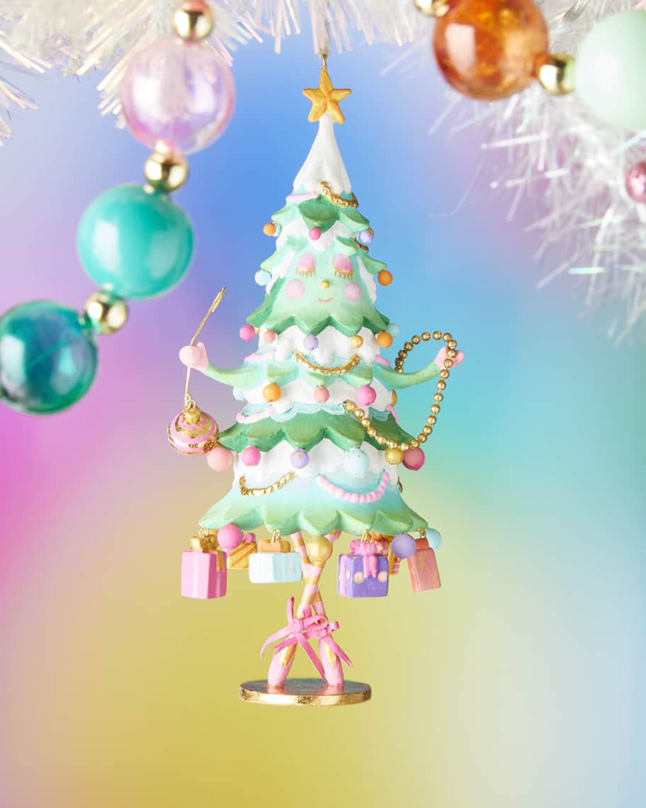 Prada Fendi Louis Vuitton inspired Christmas Ornaments