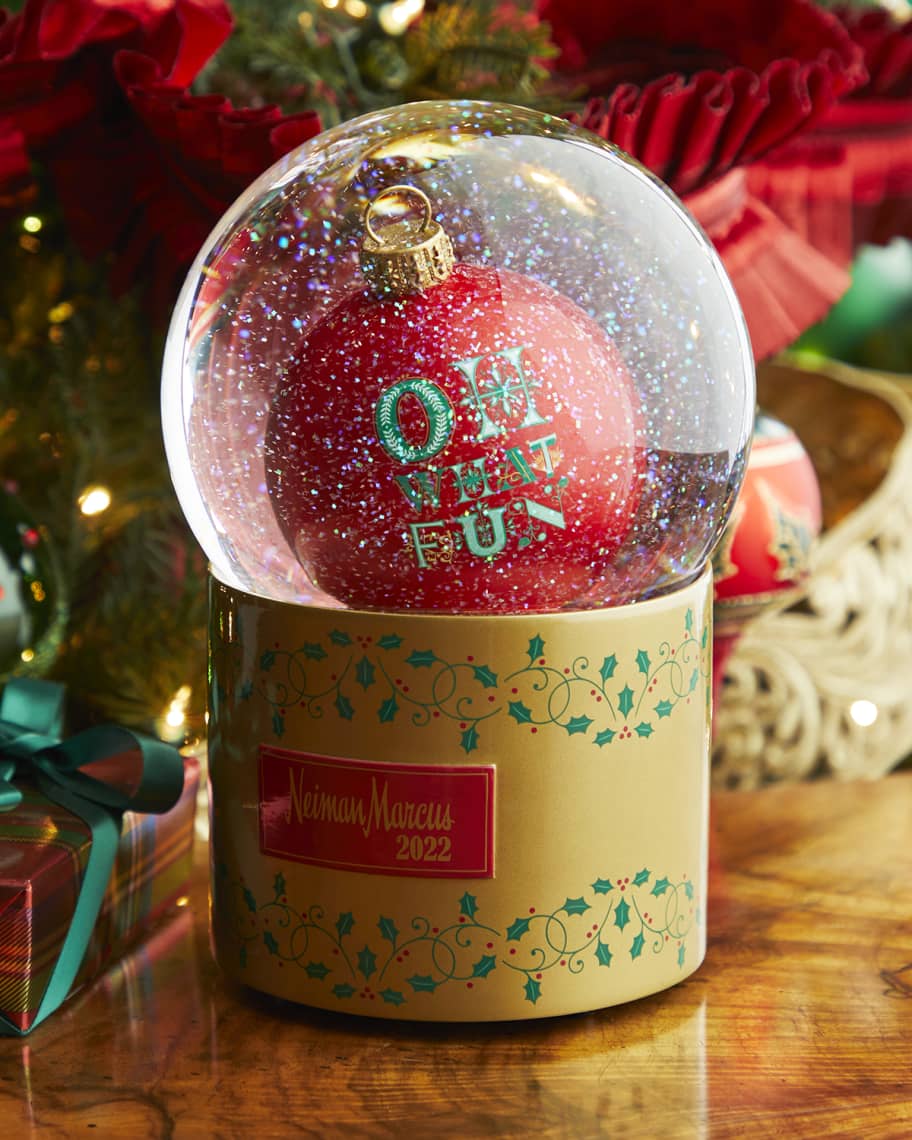 Neiman Marcus Christmas Art 2022 Snowglobe Neiman Marcus