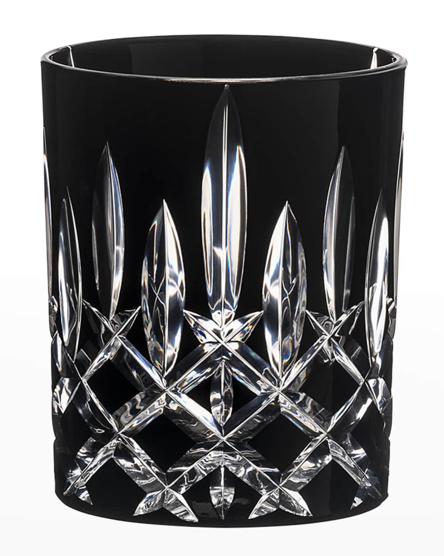 Riedel Laudon Black Rocks Glass | Neiman Marcus