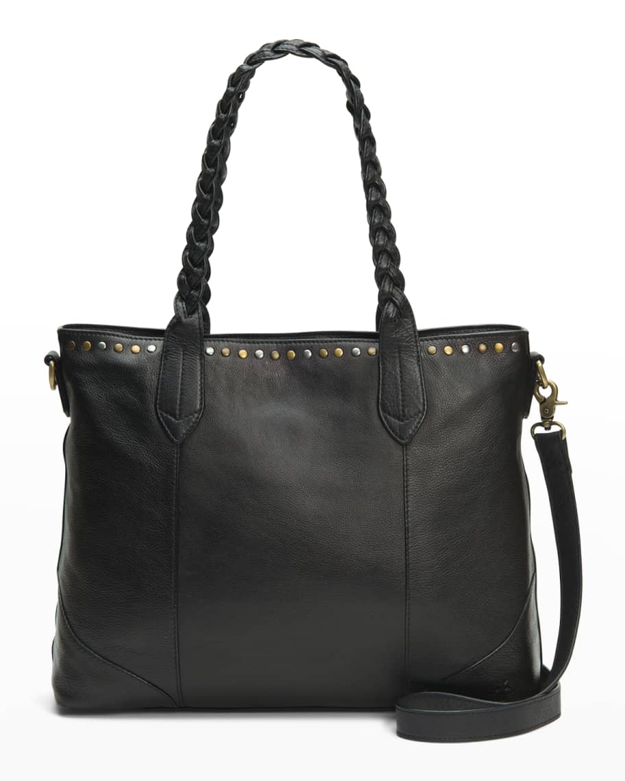 Frye Soraya Zip Leather Shopper Tote Bag | Neiman Marcus