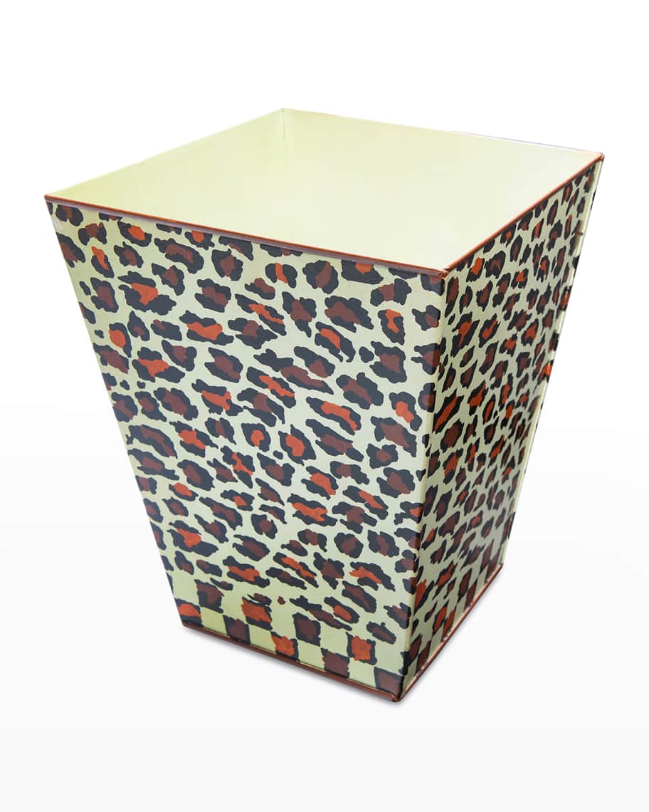 MacKenzieChilds 12" Serengeti Wastebasket Neiman Marcus