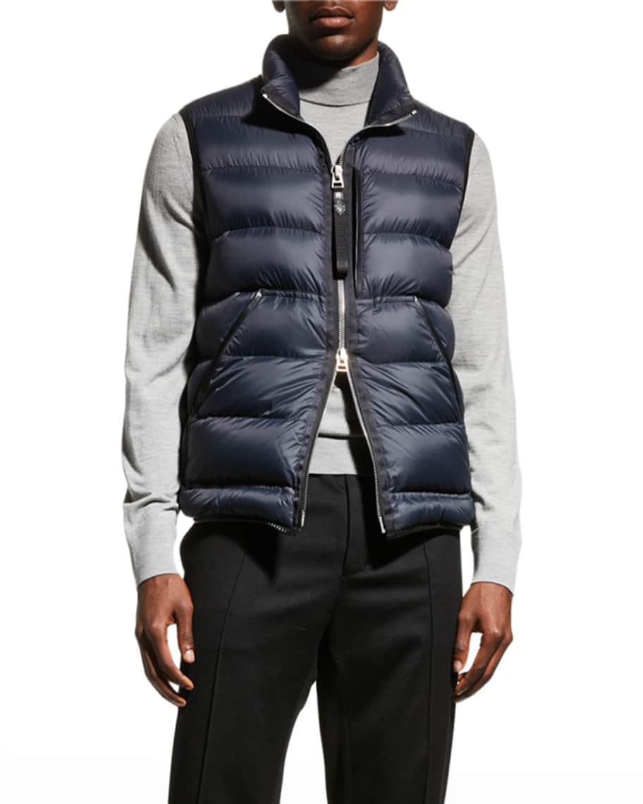 TOM FORD Men's Nylon Down Gilet | Neiman Marcus