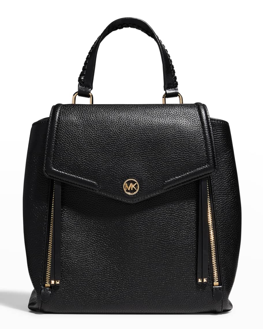 MICHAEL Michael Kors Freya Convertible Leather Backpack | Neiman Marcus