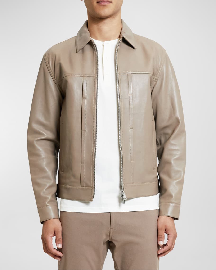 Theory Men's Rhett Lamb Supreme Jacket | Neiman Marcus