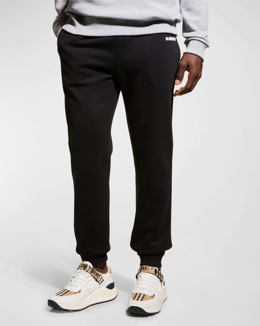 Burberry Men's Addison Logo Sweatpants | Neiman Marcus