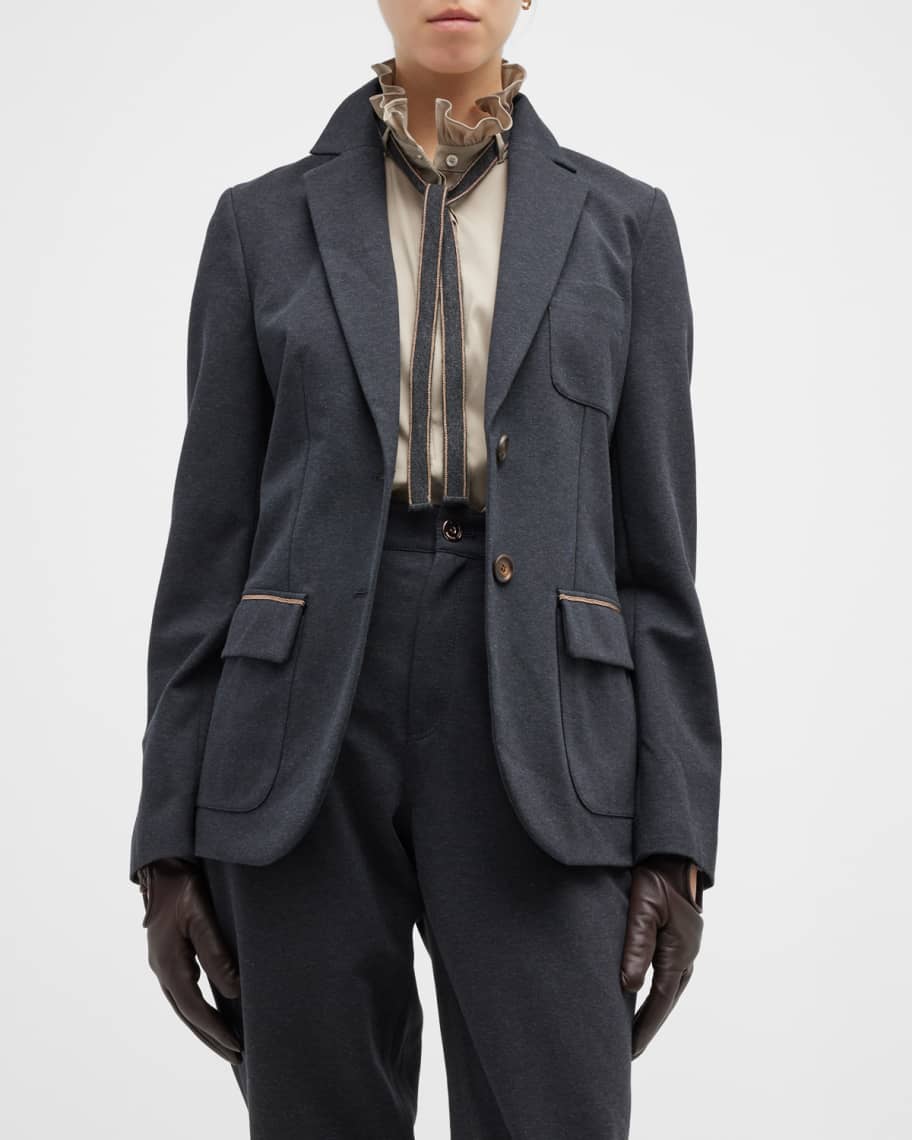 Brunello Cucinelli Felpa Riding Jacket