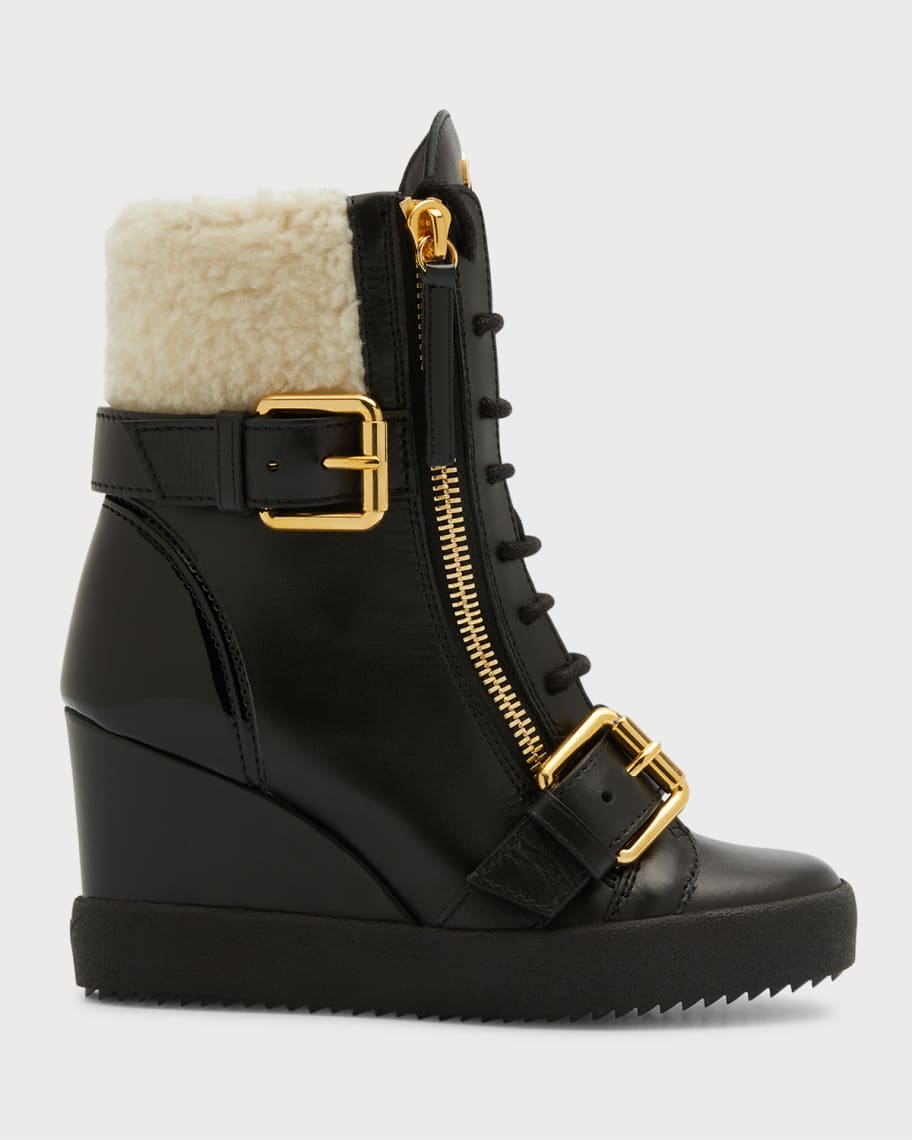 Giuseppe zanotti on sale jennifer wedge sneakers