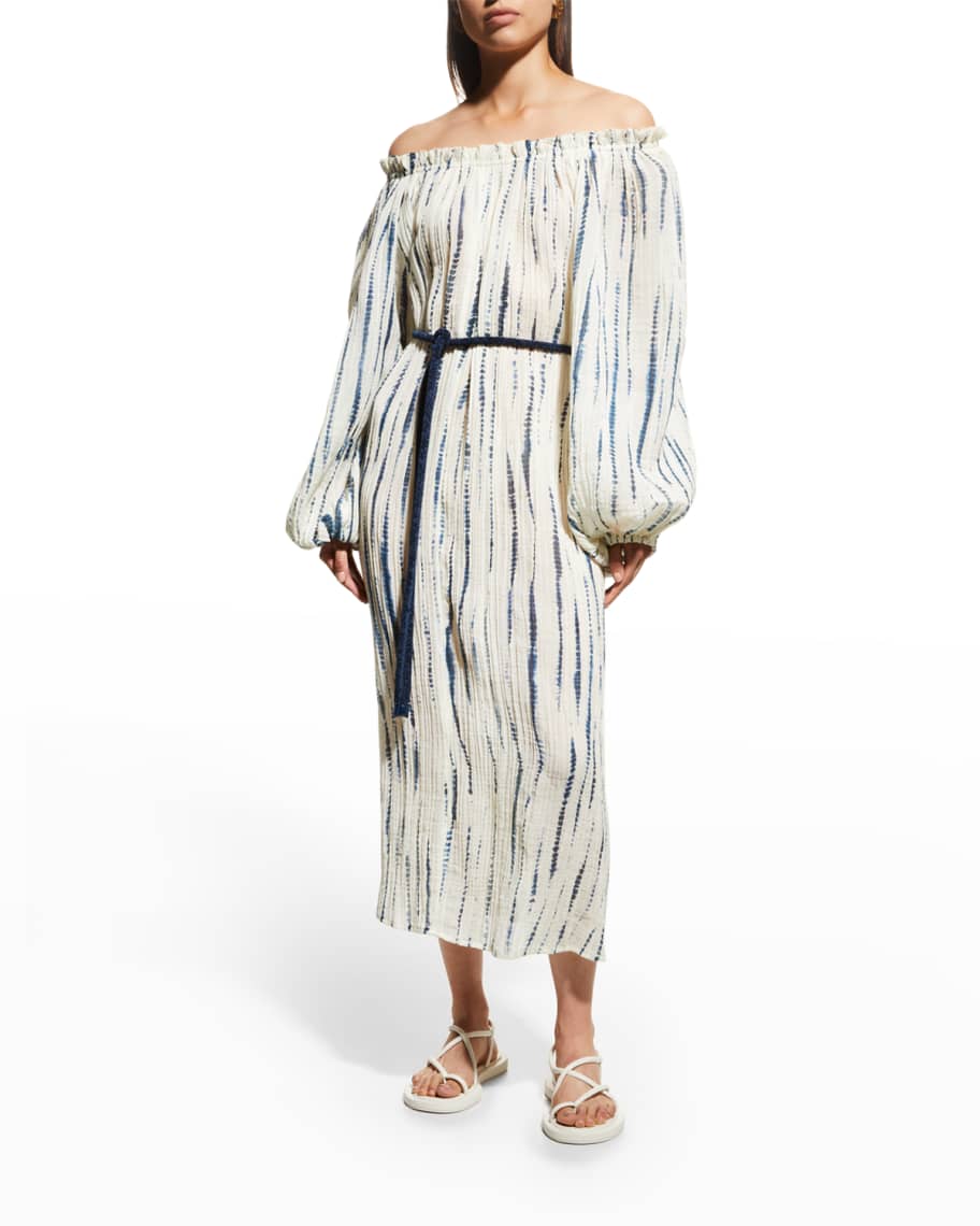 Tory burch ruffle front dress cheap