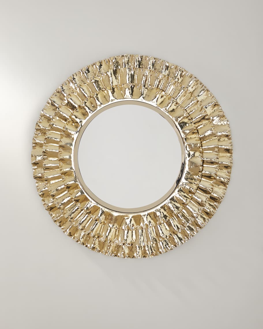 Ruffle Wall Mirror