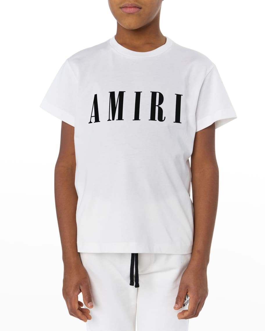 Luxury men's T-shirt - White Amiri T-shirt with graphic print