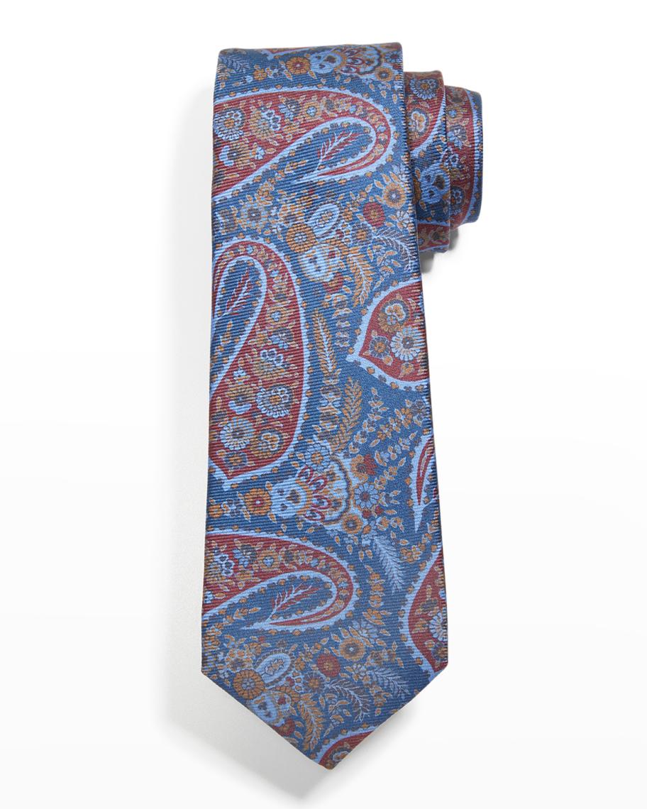 Kiton Men's Silk Tie Multicolor main image 1
