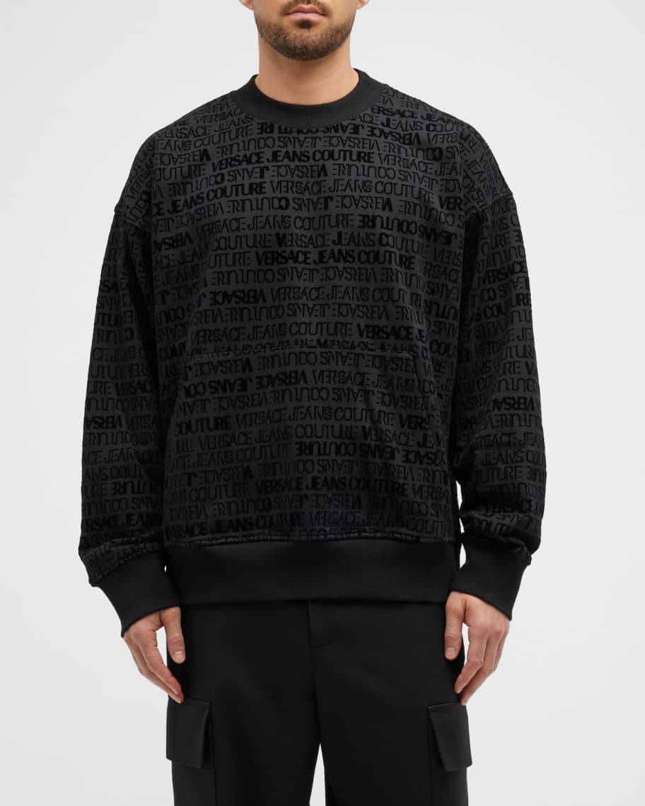 Versace jeans couture mens sweatshirt hot sale