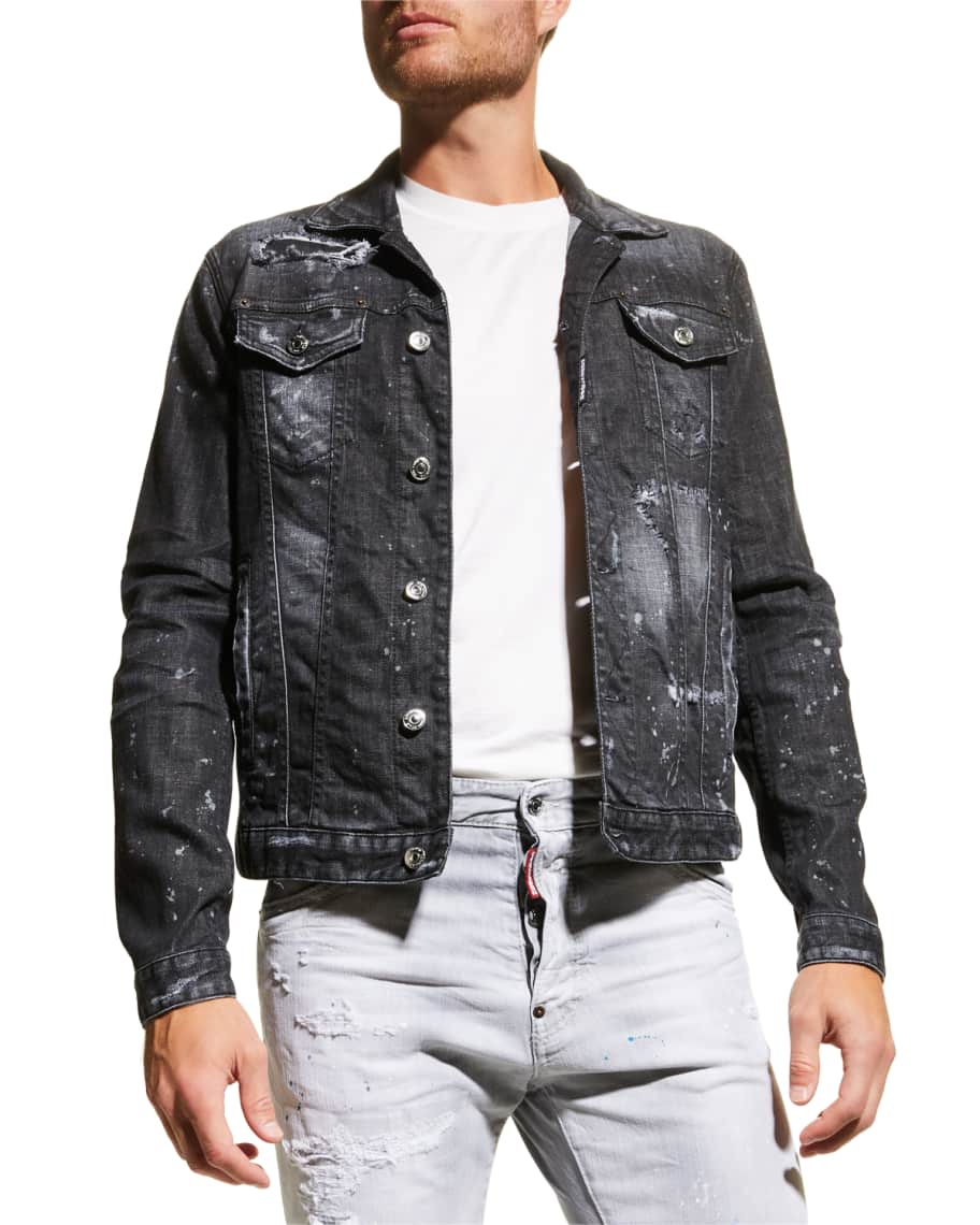 Dsquared2 denim sale jacket sale